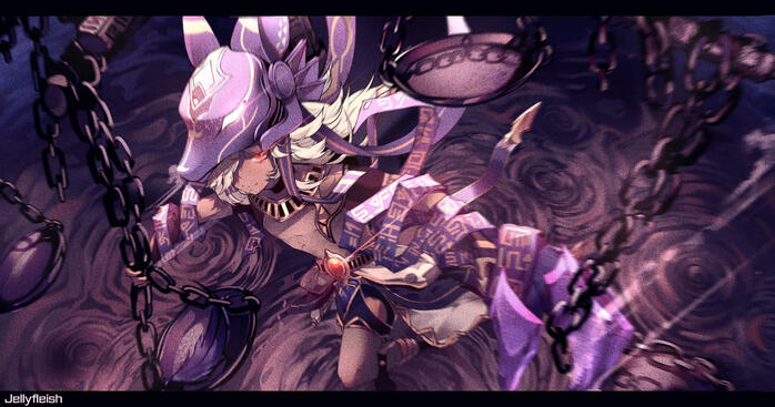 All soul will be weighed, with no exception - Cyno Fan Art Contest winner (3rd place), 2023